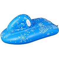 Inflable Nieve Tubo Trineo para Niños y Adultos- Tarea Pesada Trineo de Nieve con Asas- Antiarañazos- con Kit de…
